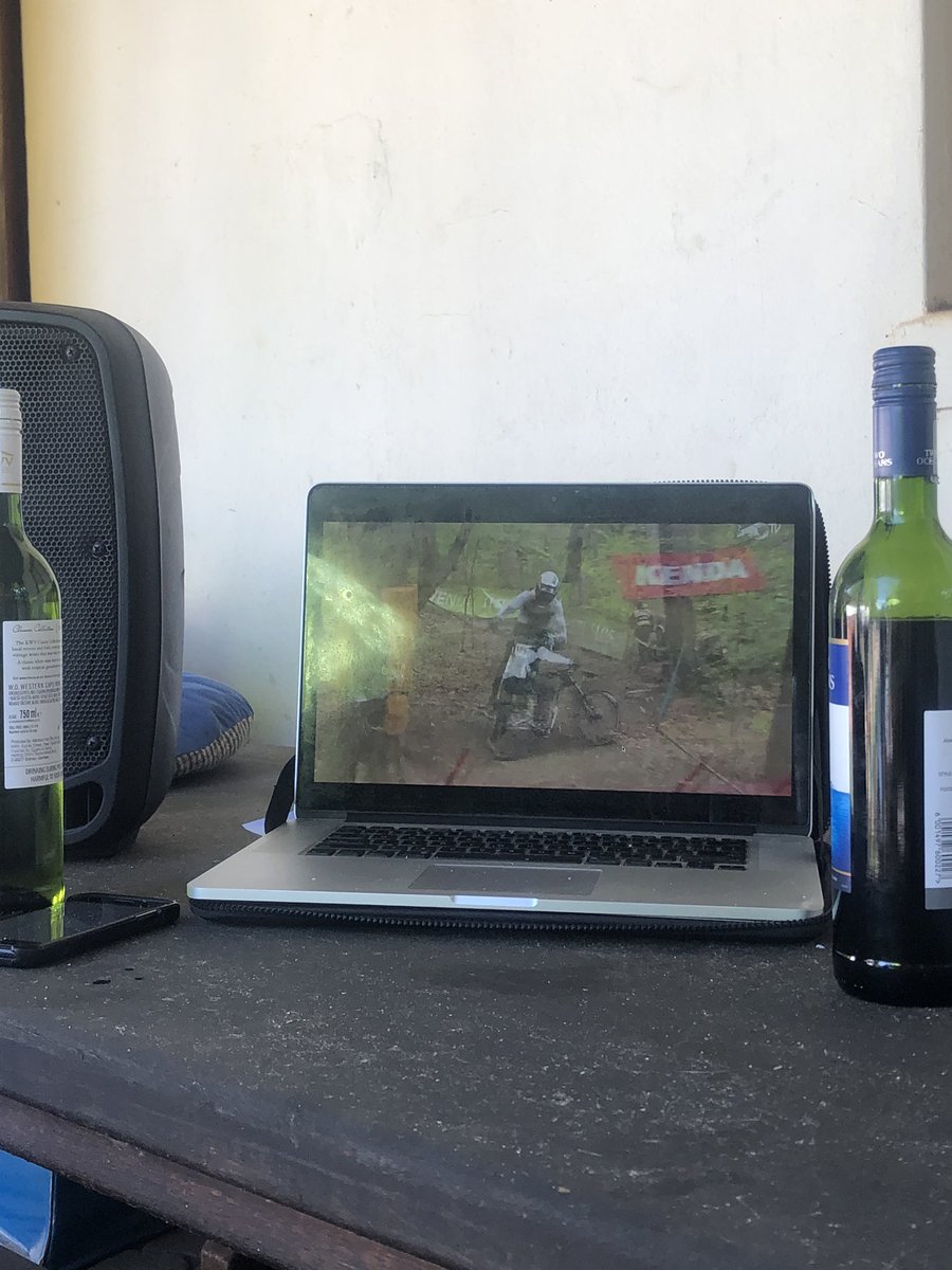 dirtopia's tweet photo. We’re rooting for @GregMinnaar at @UCI_MTB this Sunday afternoon with enough #wine &amp; yellowtail #fish after a ride on #Simonsbergtrails #singletrack No better life 😊 #mountainbiking #stellenboschlife #southafrica https://t.co/TkJS9I9JZu