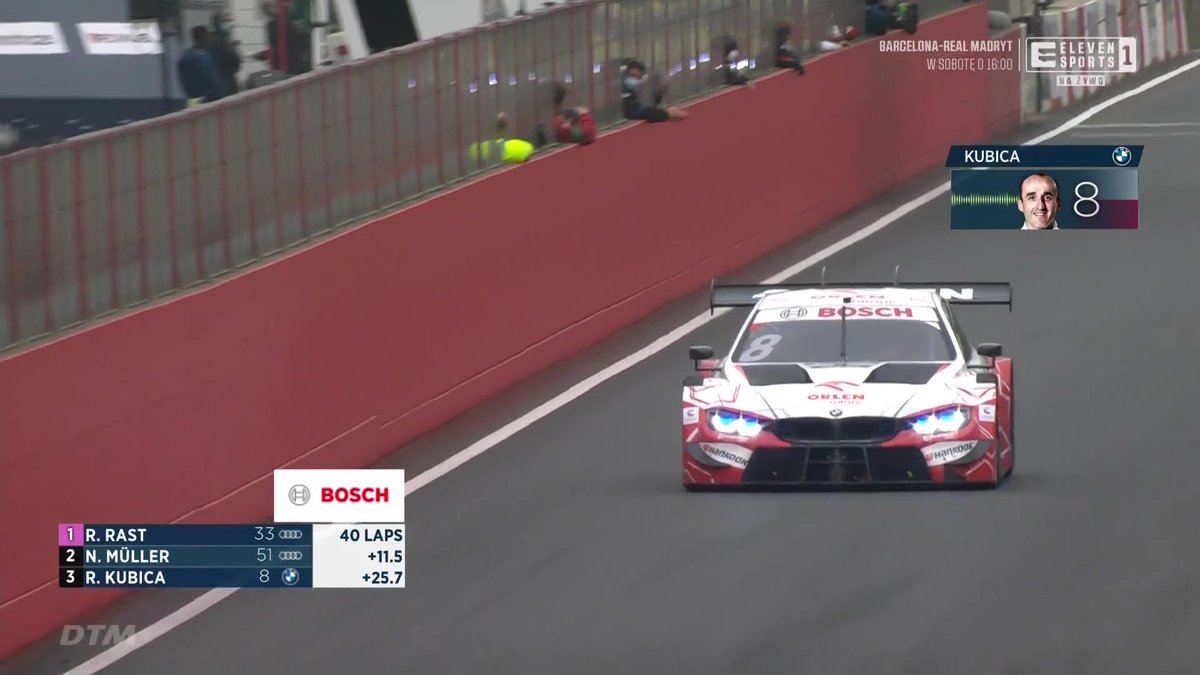 ELEVENSPORTSPL's tweet photo. Robert #Kubica 🇵🇱 zajął trzecie miejsce w wyścigu na torze Zolder! 🔥🔥🔥

Świetna jazda Polaka, wielkie gratulacje! 👏👏👏 #ElevenDTM 🏁 https://t.co/r7vrIQDplq