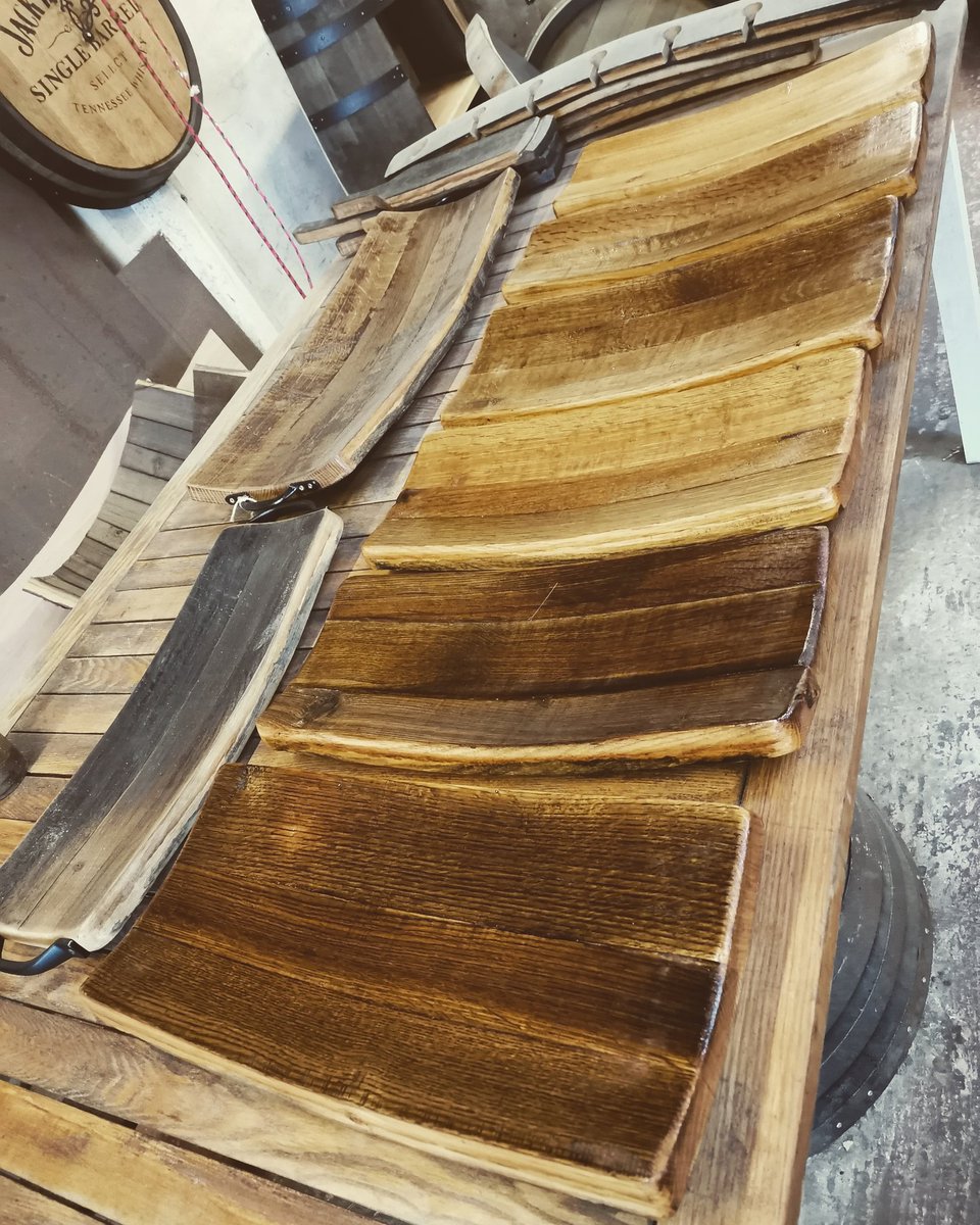 BoarBack's tweet photo. More thick oak serving platters in production... https://t.co/dCYljR5nUm