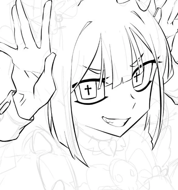 I hate lineart :") 