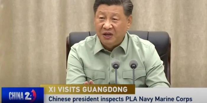 Xi Jinping tells China marine corps to prepare for war >> bit.ly/3dCud3t