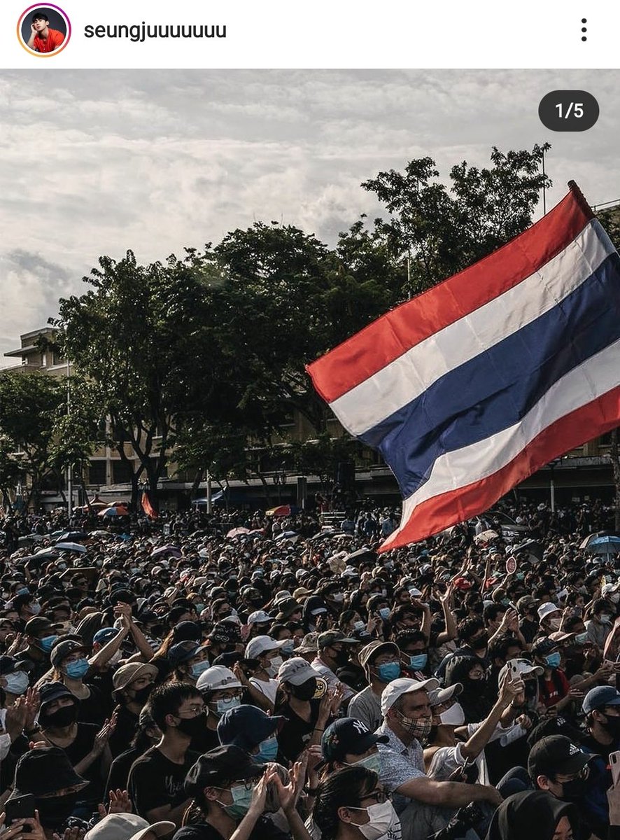 Nottt_You's tweet photo. #ม็อบ18ตุลา #prayforthailand #safethailand #WhatsHappeninglnThailand #ไม่เอารัฐประหาร #ไม่เอาเผด็จการ#staywithThailand #หยุดทำร้ายประชาชาน #หยุดคุกคามประชาชน #safethailand #SupportThai #Thailanddemocracy
#Thailand #ThailandProtest2020 https://t.co/cVeOw9vQkb