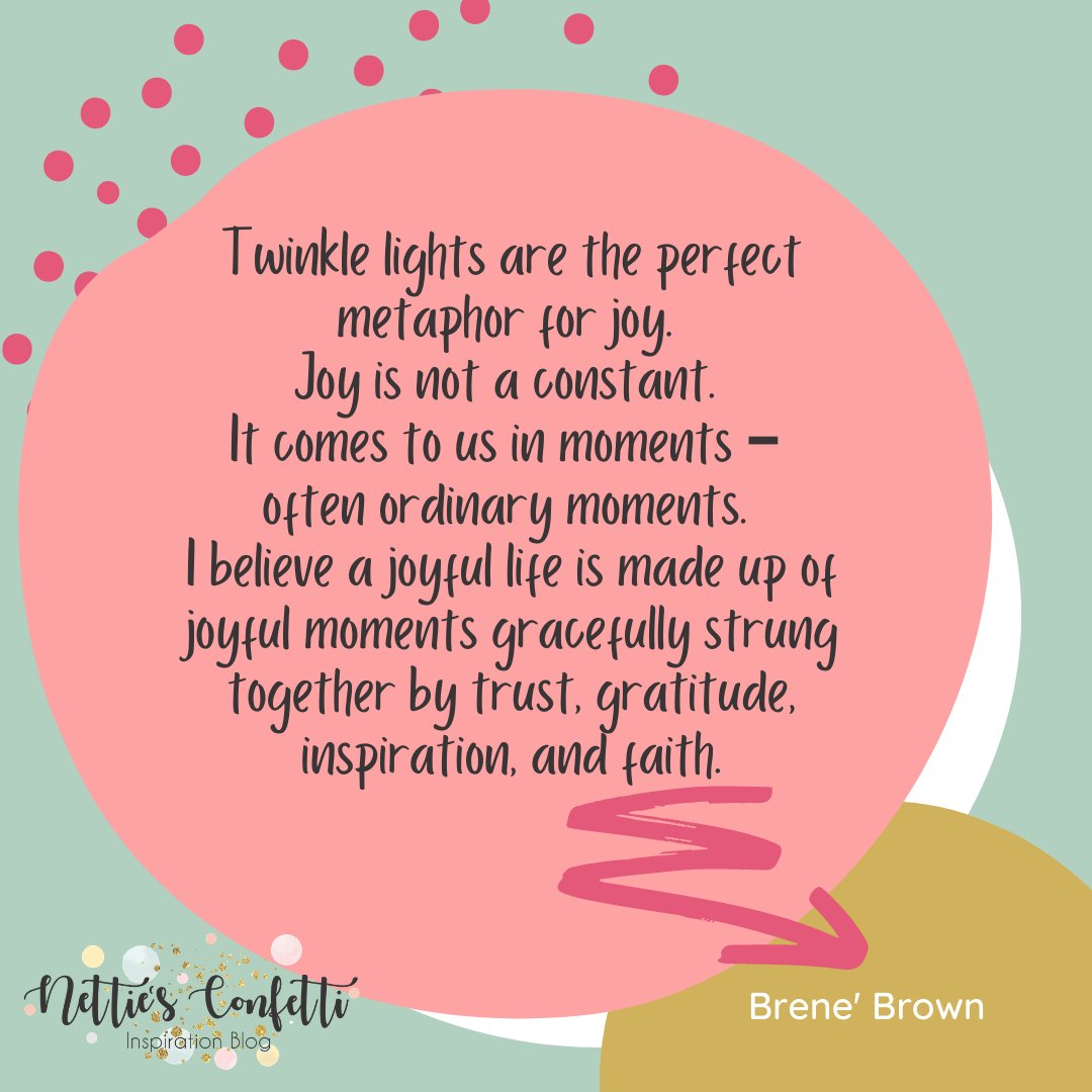 NettiesConfett1's tweet image. {New Blog Post}
It is good to celebrate the big days - birthdays,
anniversaries and milestones, but these are too rare to
be our only reasons to rejoice.
nettiesconfetti.com/the-joy-of-cel…

#inspirationblog #celebrate #joyfilledlife #brenebrown
#celebrateeveryday