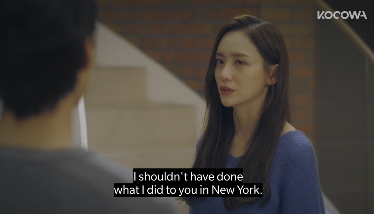 as for other  #DoYouLikeBrahms characters, JK shows vulnerability for her shame of having a tough relationship with mom, for being jealous of and kissing JY that night in NYC, for being with HH all those years when she liked JY. BUT she uses her vulnerability to manipulate JY 