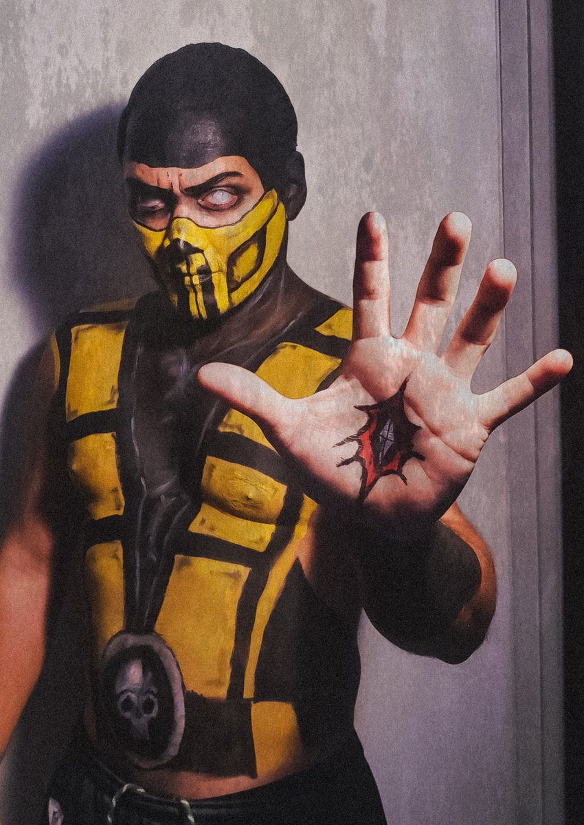 JBass1988's tweet photo. 31 days of face paint!

Day 17

GET OVER HERE!!!!!
@noobde

#October #31DaysOfFacePaint
#Spooktober #Day17 #Scorpion #MortalKombat #VideoGame #Arcade #FacePaint #Art https://t.co/yLnhOBX2y4