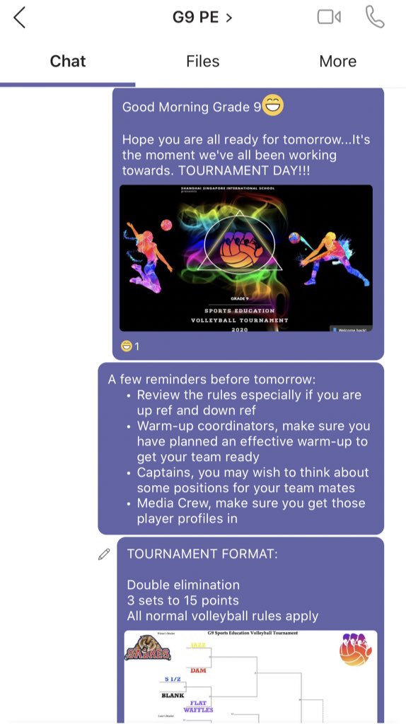 My favourite time in a Sports Ed unit...CULMINATING EVENT!
Can’t wait to see how the Ss perform in their games and in their roles. 
#sportsed #PhysEd #TEACHers #tournament