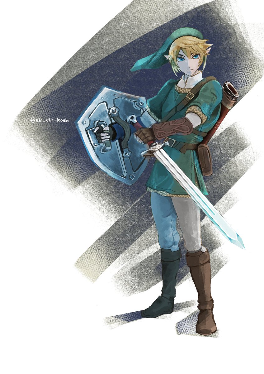 えび リンク 練習 ゼルダの伝説 トワイライトプリンセス リンク イラスト イラスト好きな人と繋がりたい
