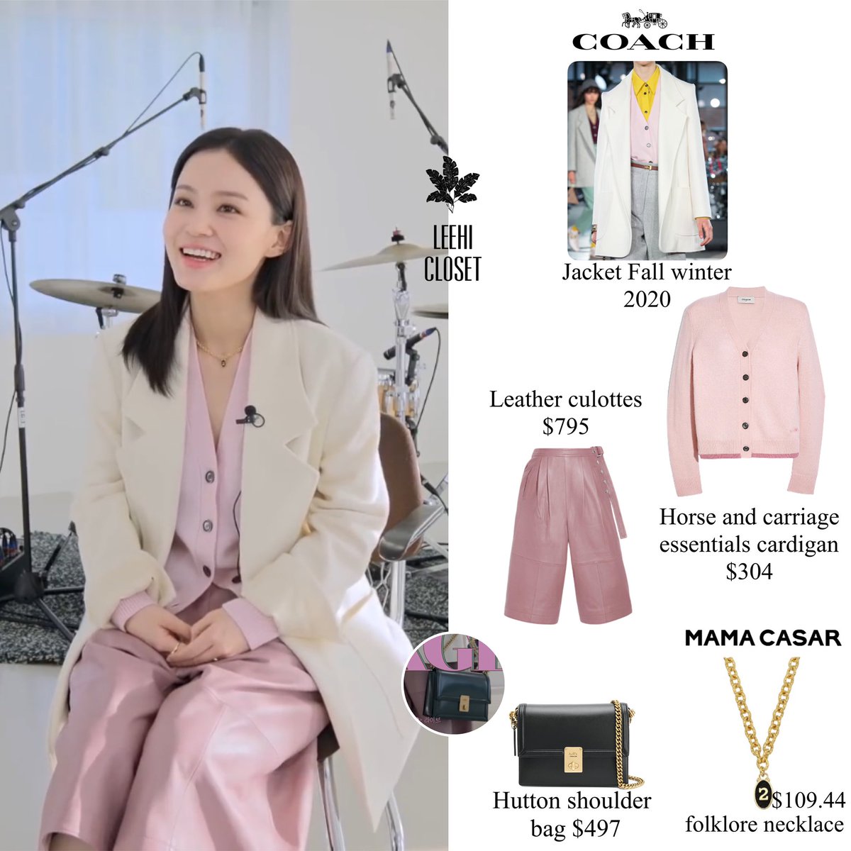 LeehiCloset's tweet photo. 201013 - Leehi for elle korea
#Coach #Mamacasar
#Leehi #leehistyle #leehifashion #이하이 https://t.co/ORbAKqJsNG