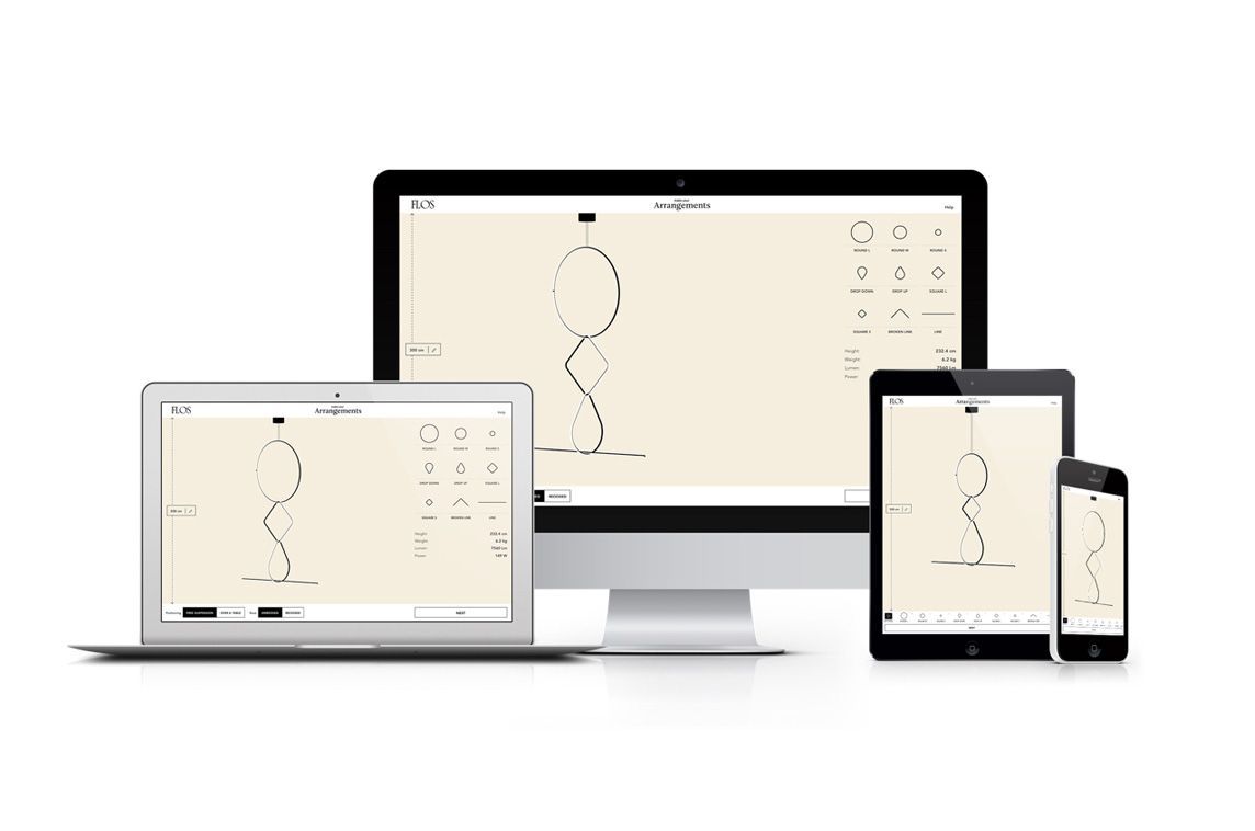 Light up 💡 and try out this web configurator for the artistic "Arrangement" lamps #madewithvuejs by <a href="/bnkr_it/">Bunker</a> 🙌 - madewithvuejs.com/flos-arrangeme…