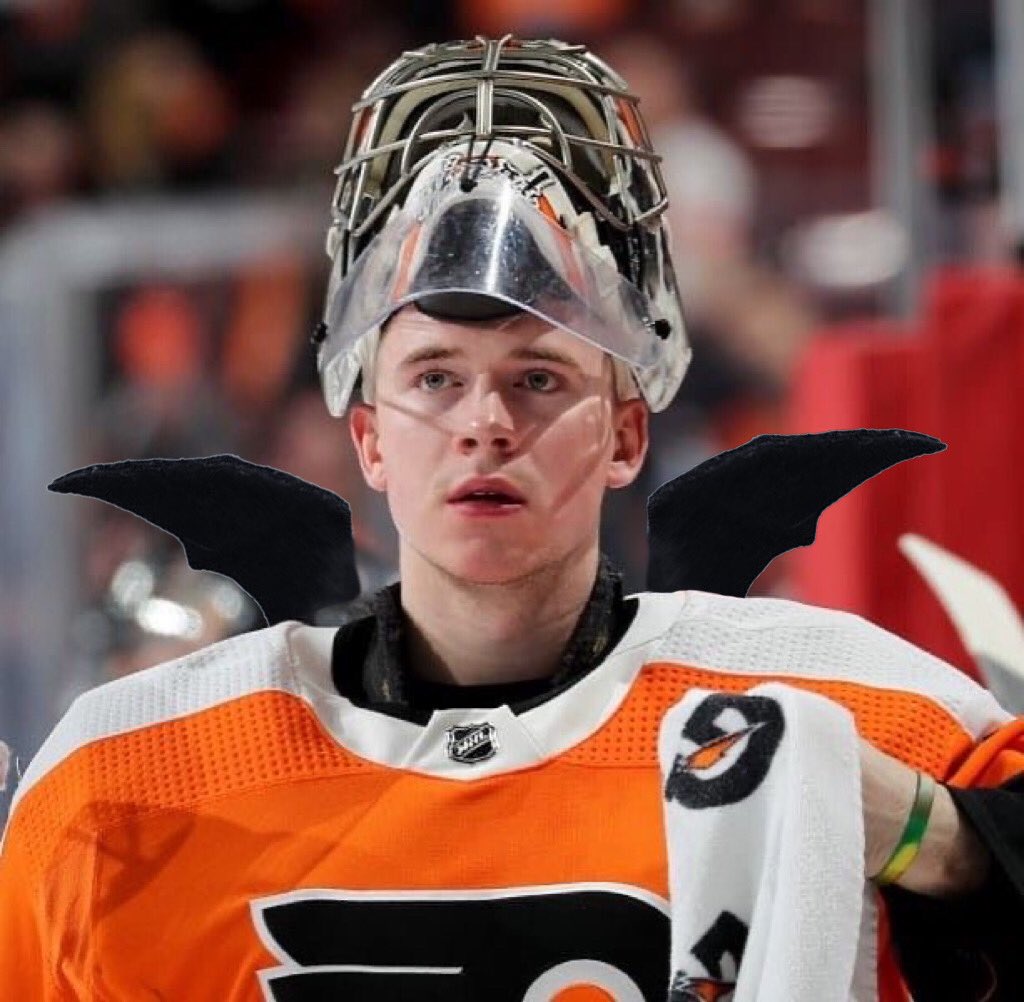 day 70 of nhlers as cute animals: in honor of spooky season we have cahtah haht as little black cat with wings 