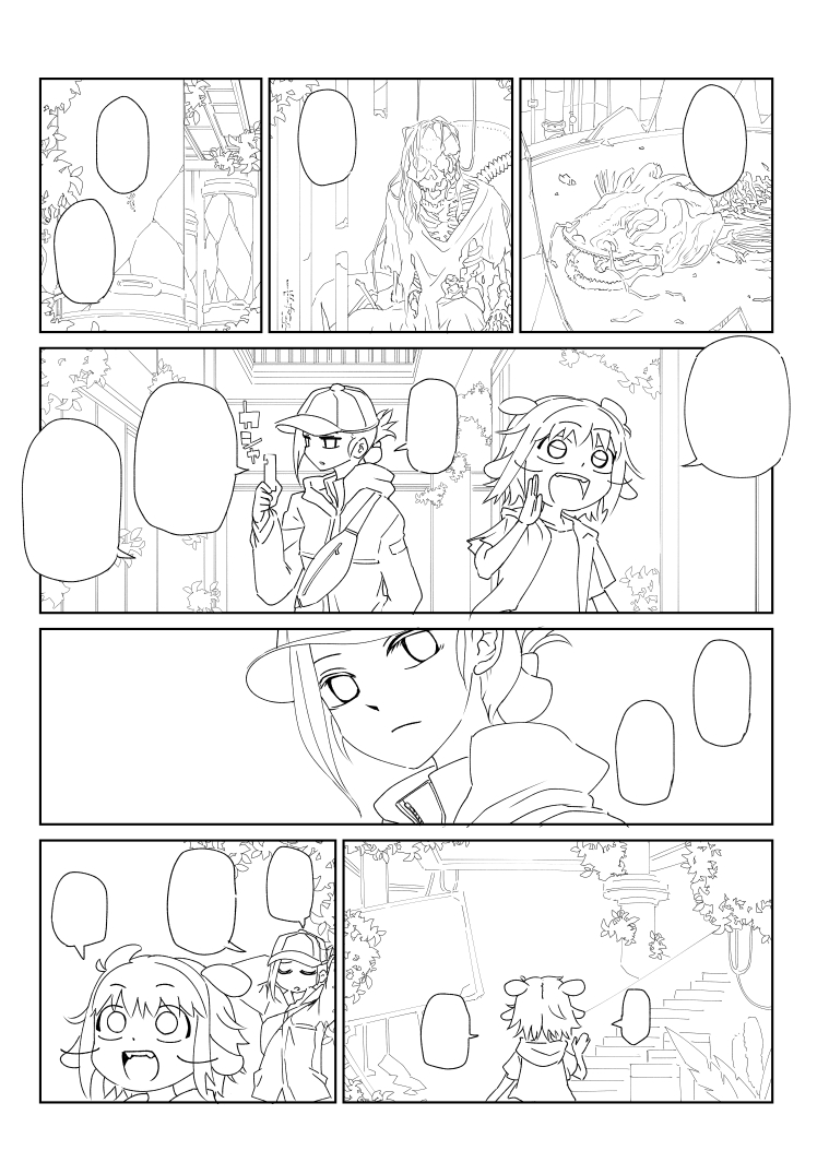 創作もぼちぼち描いているけど本当に驚くほど進んでない 
年内に公開したいけどどうなるやら… 
#創作 