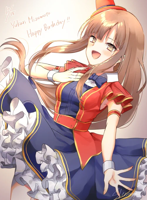 ゆかりちゃんおめでとう!!
#水本ゆかり生誕祭2020 
#水本ゆかり誕生祭2020 