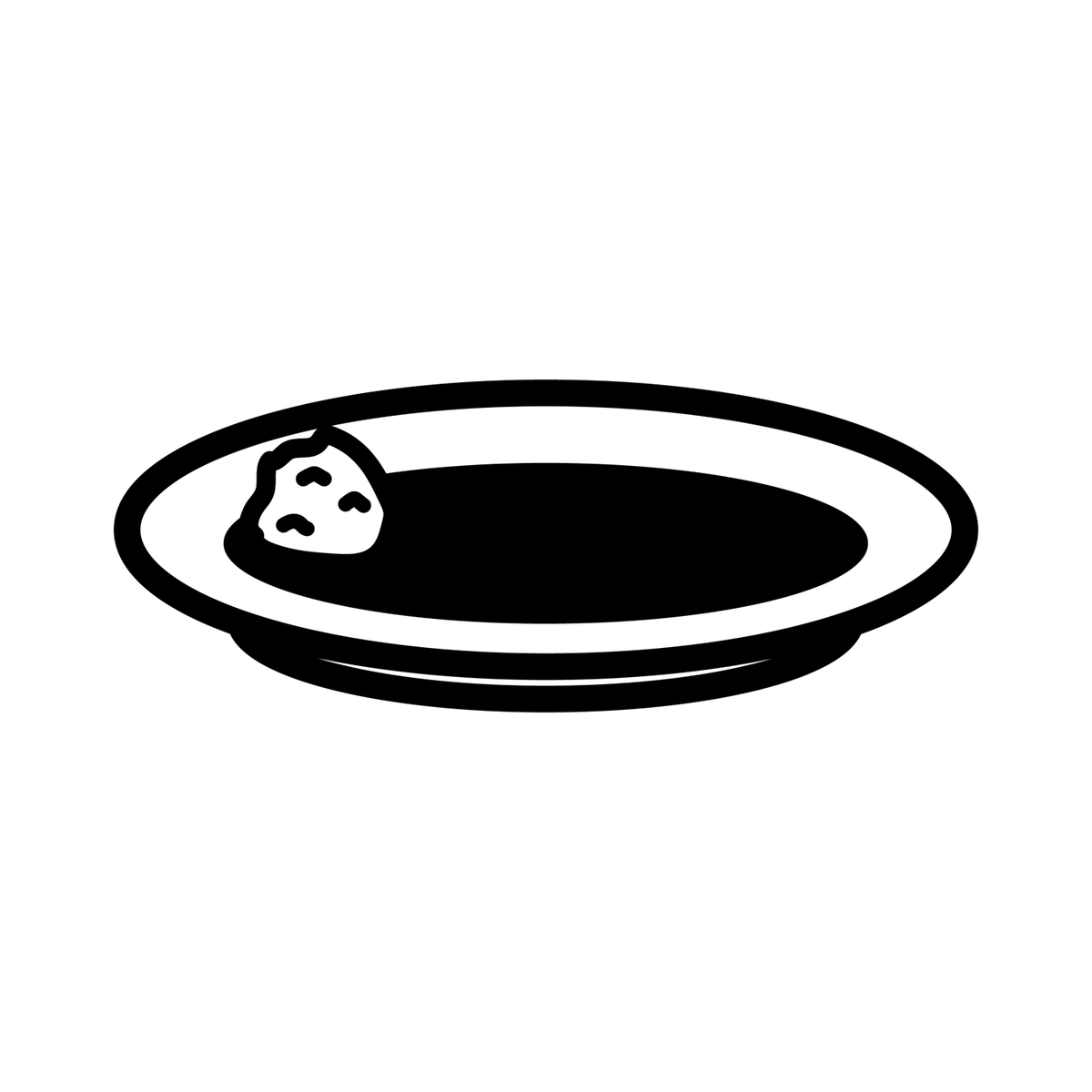 小迫 亮巴 Ryoha Kosako V Twitter わさびしょうゆ皿のアイコンを制作しました 刺身やお寿司に使えると思います Icon アイコン