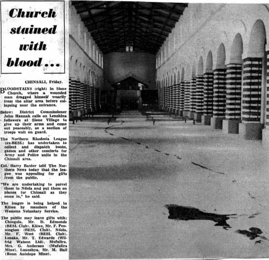 t12/ Blood stained church interior.