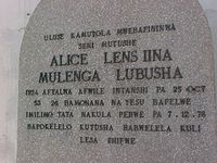 t20/ Lenshina was eventually apprehended. She died under house arrest on 7 Dec 1978 and buried at Kasomo.