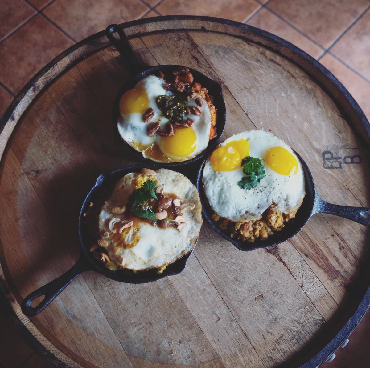 BlackSheepWV's tweet photo. BRUNCH! Sunday Brunch is 11:00 -3:00 Try one of our cast iron served dishes: Cast Iron Shakshouka, Chorizo and Sweet Potato Hash, or Vindaloo Curry Breakfast #sundaybrunch #BrunchLocal #BrunchWV https://t.co/pyR1XZipJQ