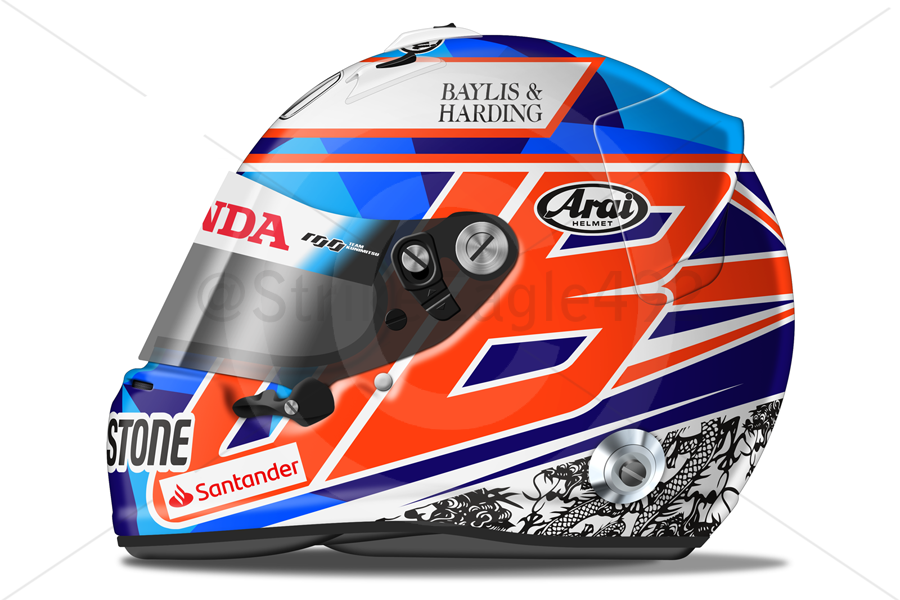 Another championship winning year in 2018, clinching the Super GT title in his first full season. A nice update to the design, with polygon patterns adding some interest.