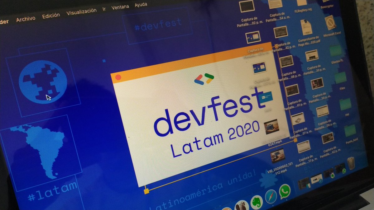 barcochrist's tweet photo. Estrenando Wallpapers a nombre de #DevFestLatam2020 #MomentoDevFest https://t.co/h55Dh5TA8m