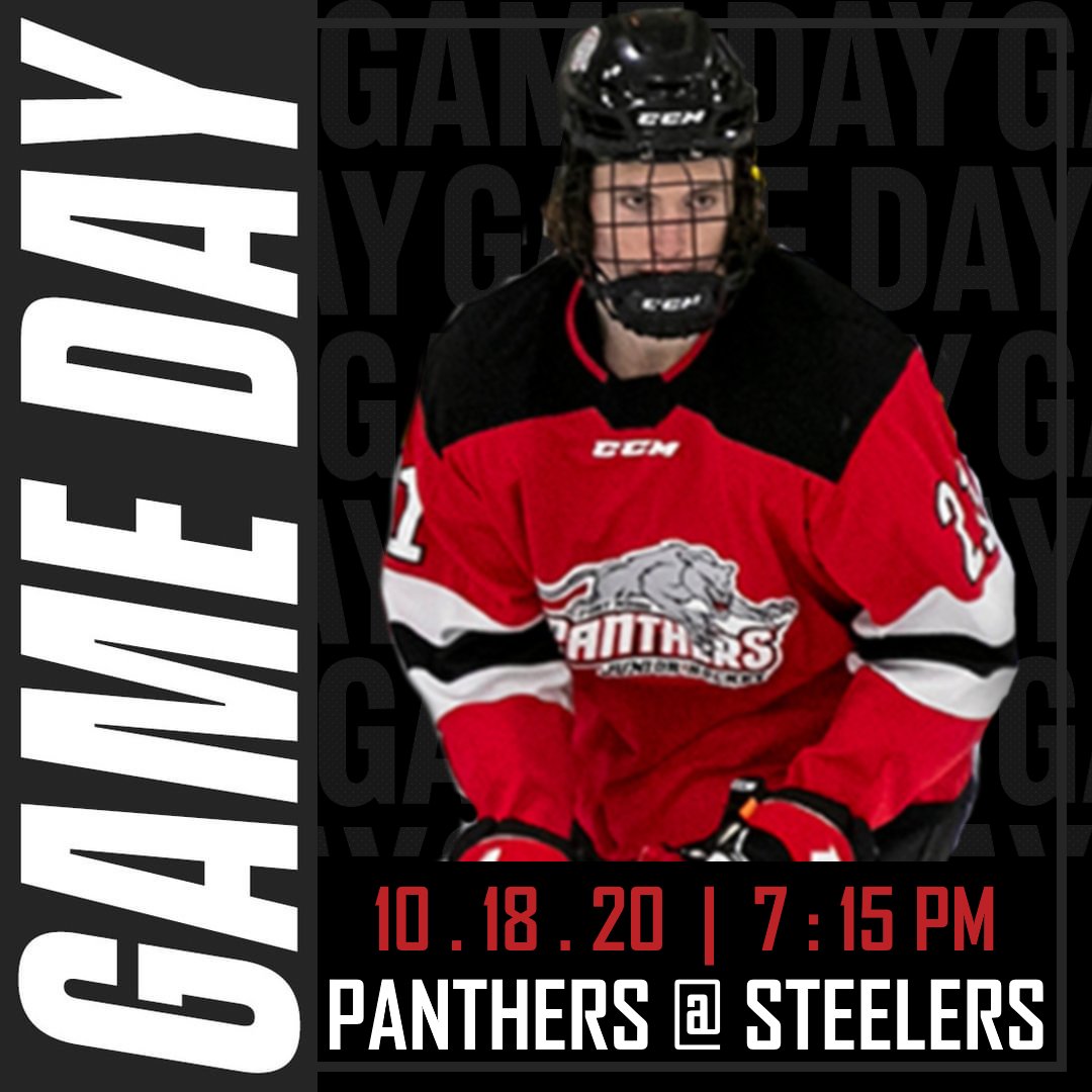 PJHLPanthers's tweet photo. Back at it tonight for a road game against Grandview! 

#PJHL | @thePJHL | #portmoody | #portmoodypanthers https://t.co/WVI1CVJab9