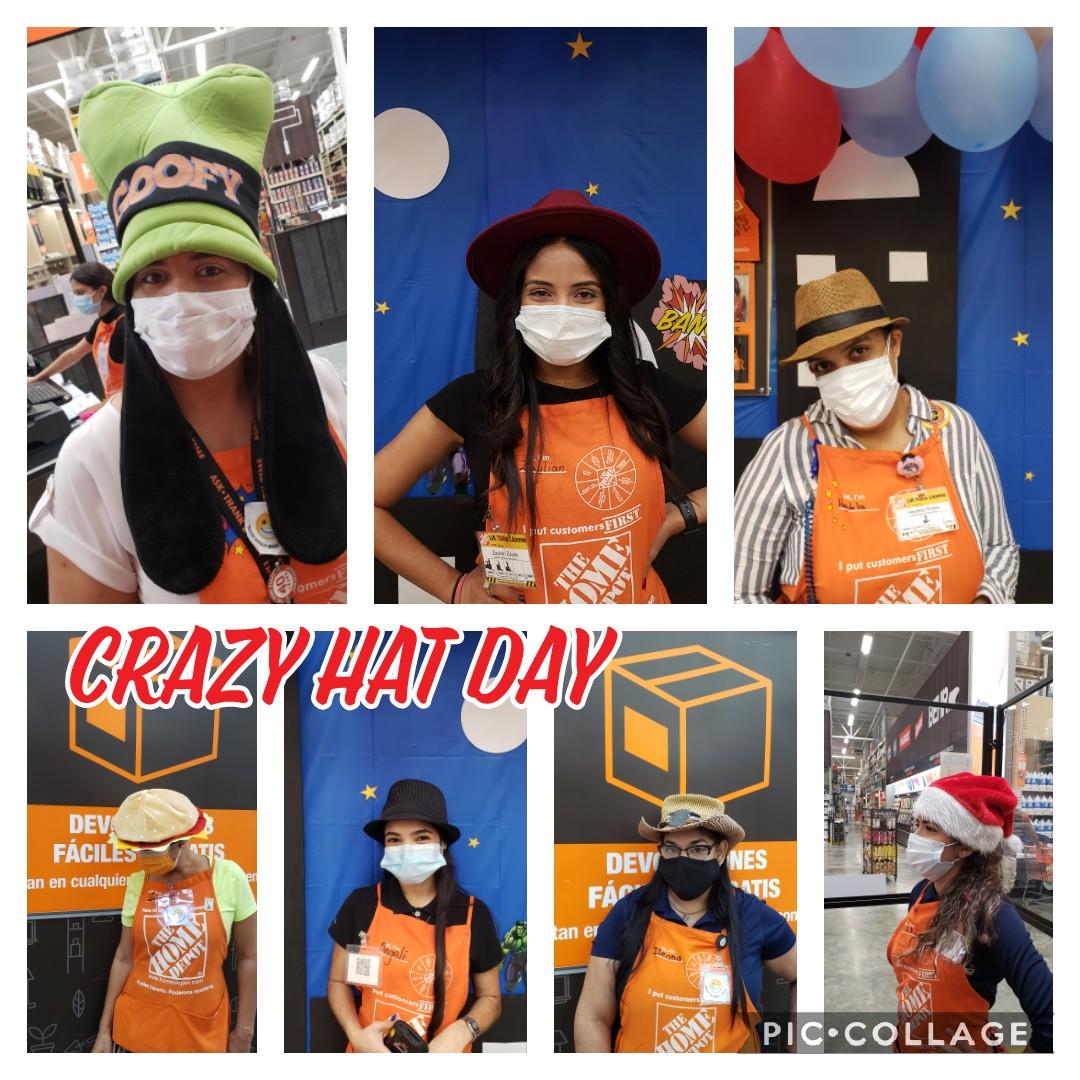 RoxanaSotito's tweet photo. Crazy hat day 
 CAM 2020🧢🎩👒🎉🎊 https://t.co/m7iAFFkyAY