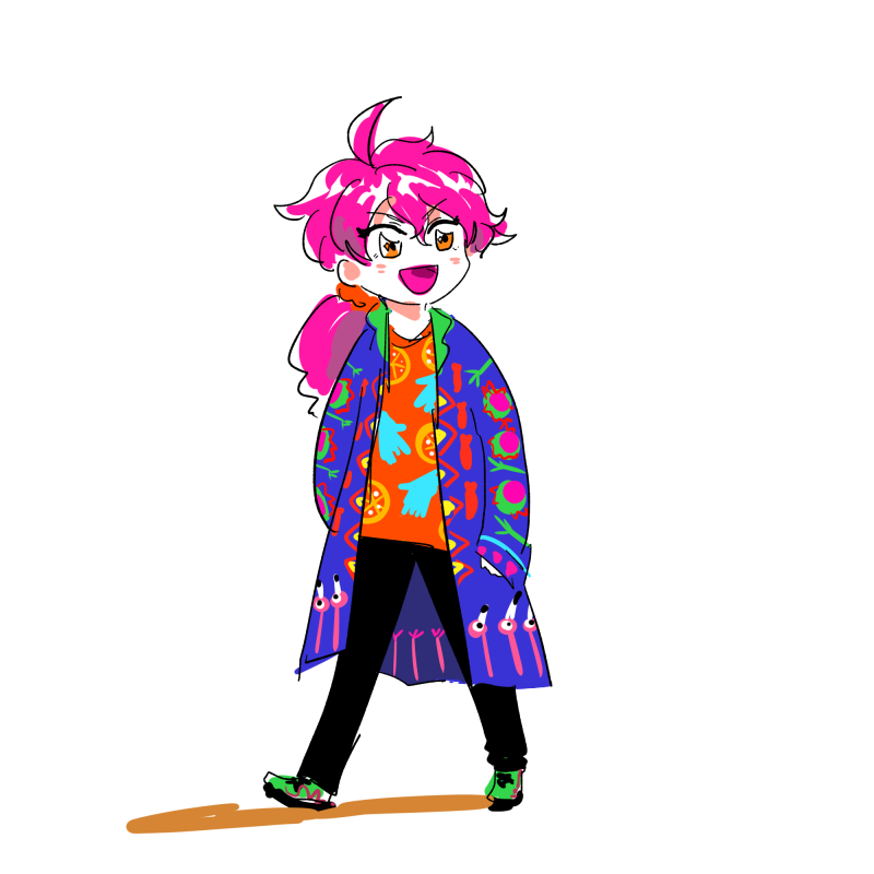 シャオくんから固定服取り上げると、私服がめちゃめちゃやばくなる。 