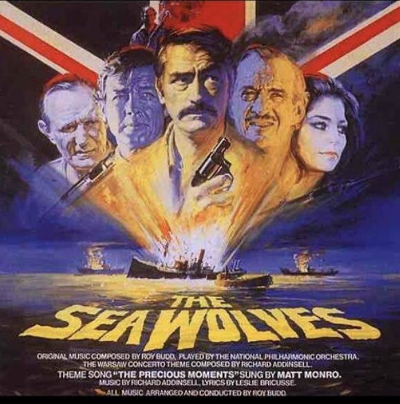 blair_mayne's tweet image. Today’s #classicwarfilm #TheSeaWolves based on Op Creek by the Calcutta Light Horse, in attacking German merchant ship in Goa, 1943. Quite amazing amazing cast!