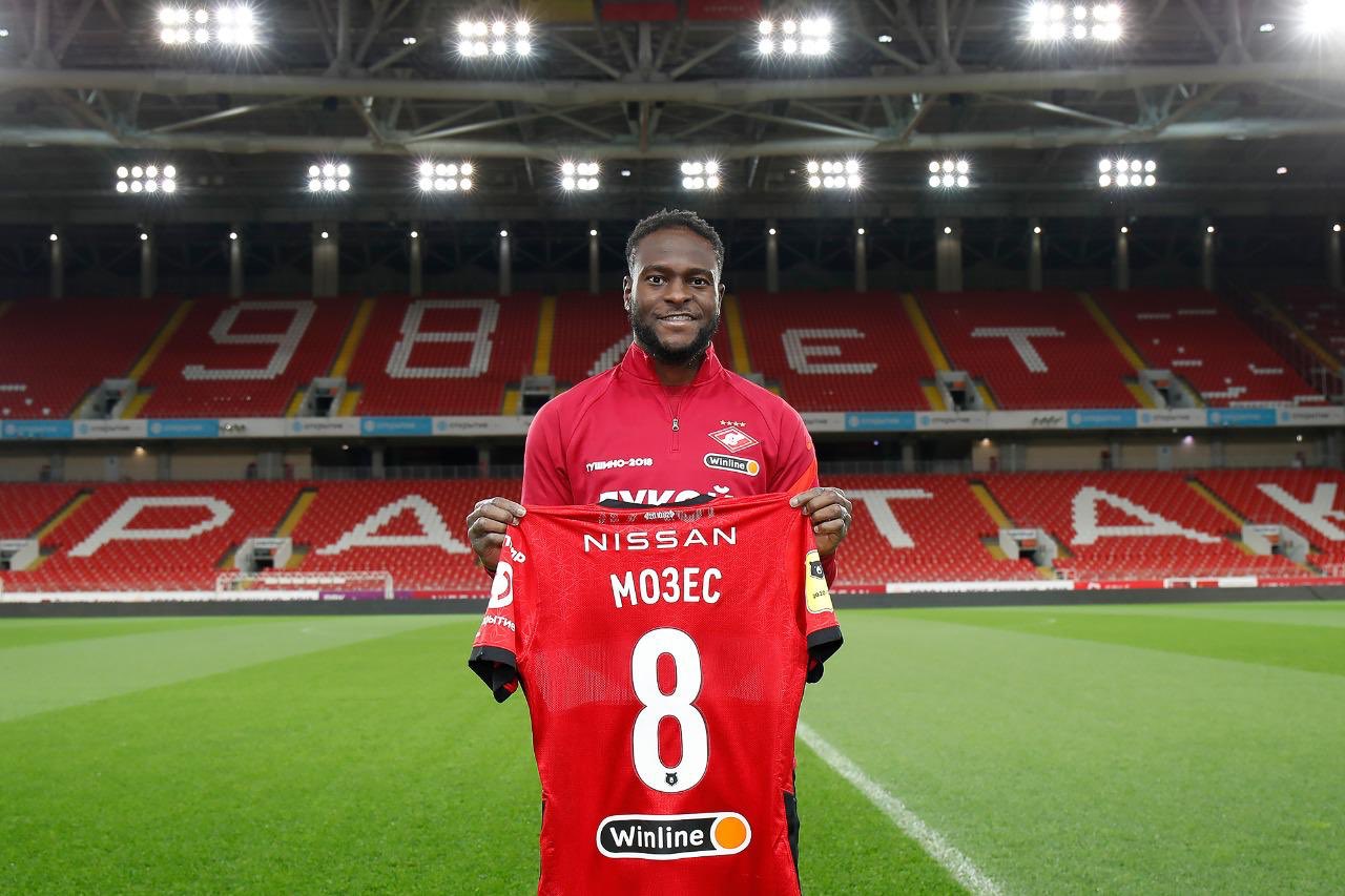 Moses Delighted To Make Winning Debut With Spartak Moscow 