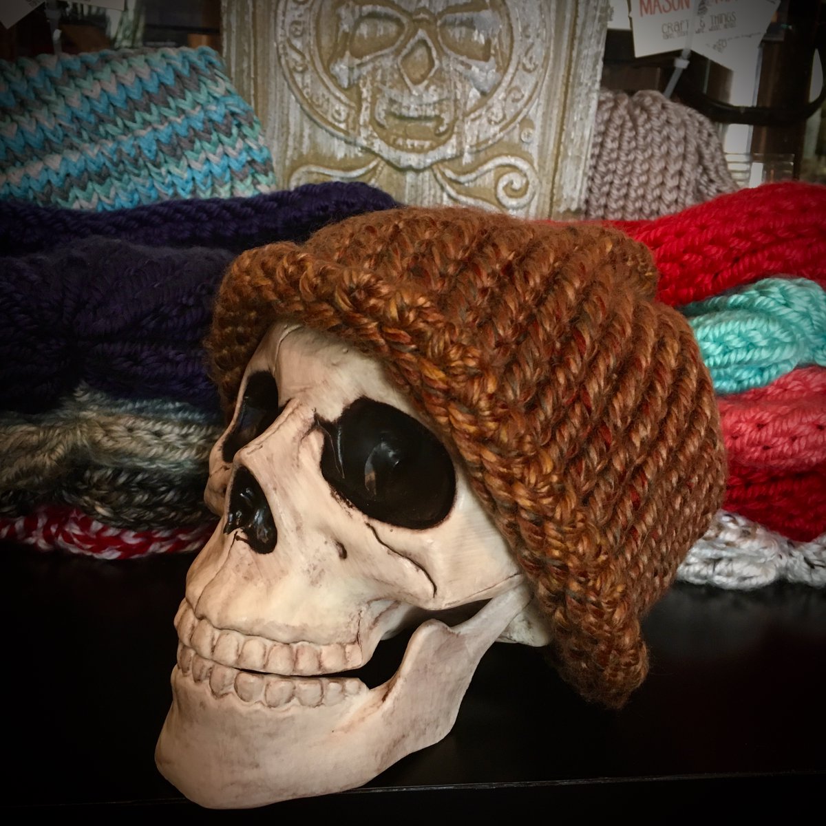 ravencafeph's tweet photo. It’s chilly out there.
Keep your noggin warm with a cozy hat! These are made with love by Mason Made Crafts.
Stop in and see if we have a color that suits your style.
Already own a few of these? Drop a selfie in the comments!
#cozy #warm #masonmade https://t.co/ceYsgr74vq