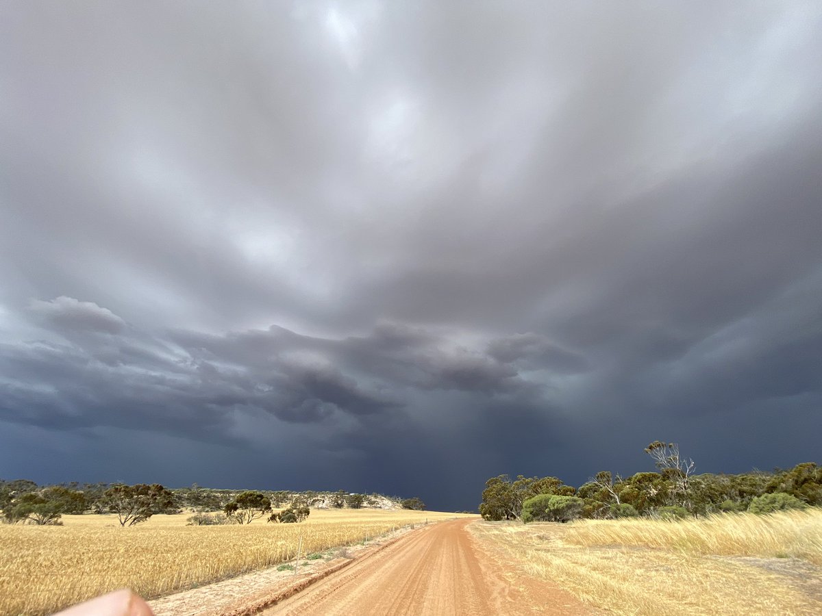 First storm of the season before we have even made a start🤨