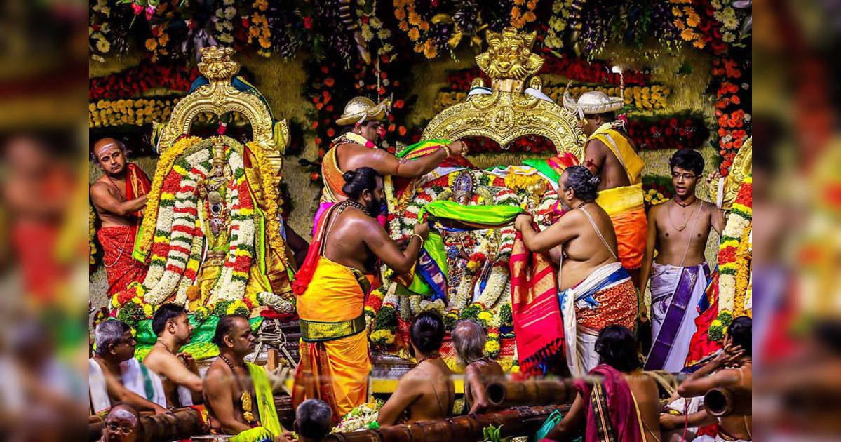 Sundareswara could be the Mappillai/Damaad! But the people of Madurai would always refer to the temple as that of their Queen. It is always the Meenakshi Amman Temple! 