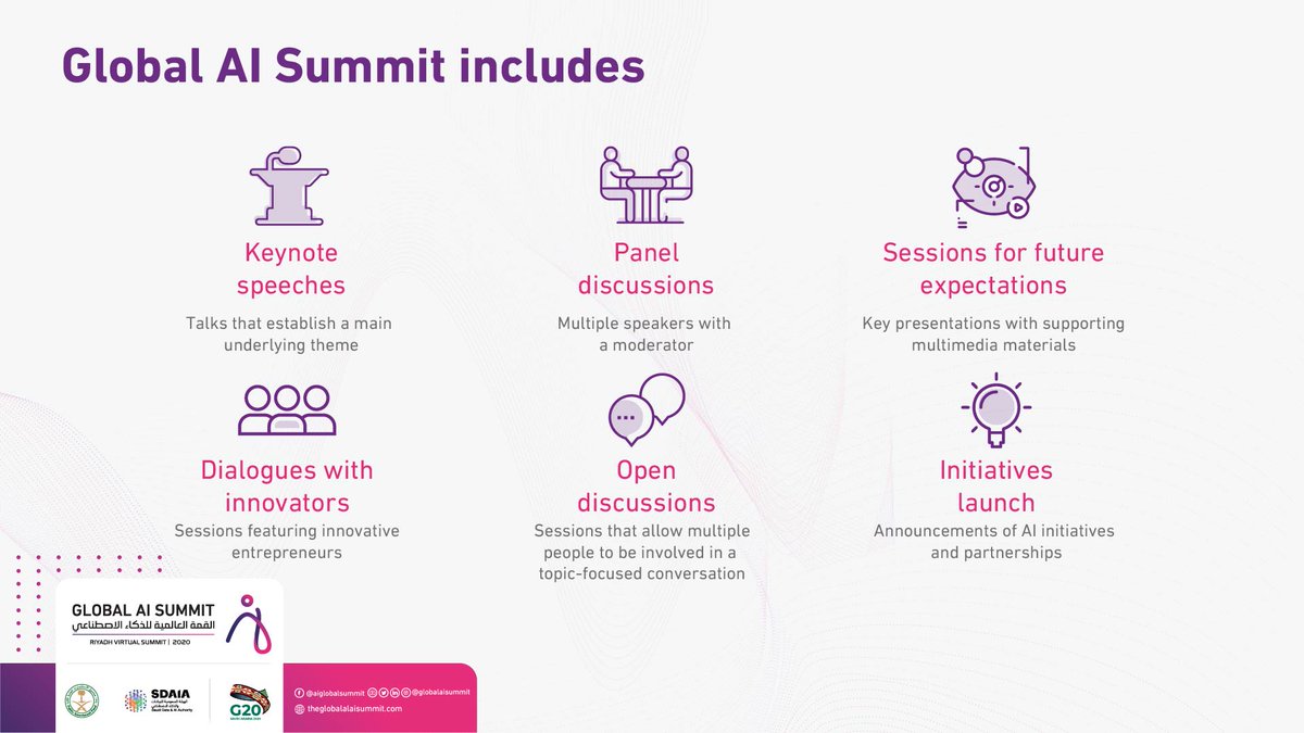 globalaisummit's tweet photo. Be among the first to learn about the #GlobalAlSummit program...!
Book your virtual seat here: https://t.co/fpCkFHbxTq https://t.co/vHTQLQtRKF