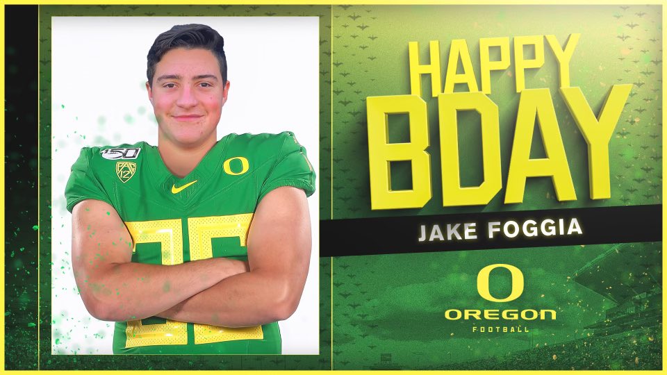 HAPPY BIRTHDAY @pherbert14 <a href="/foggia_jake/">Jake Foggia</a> #GoDucks