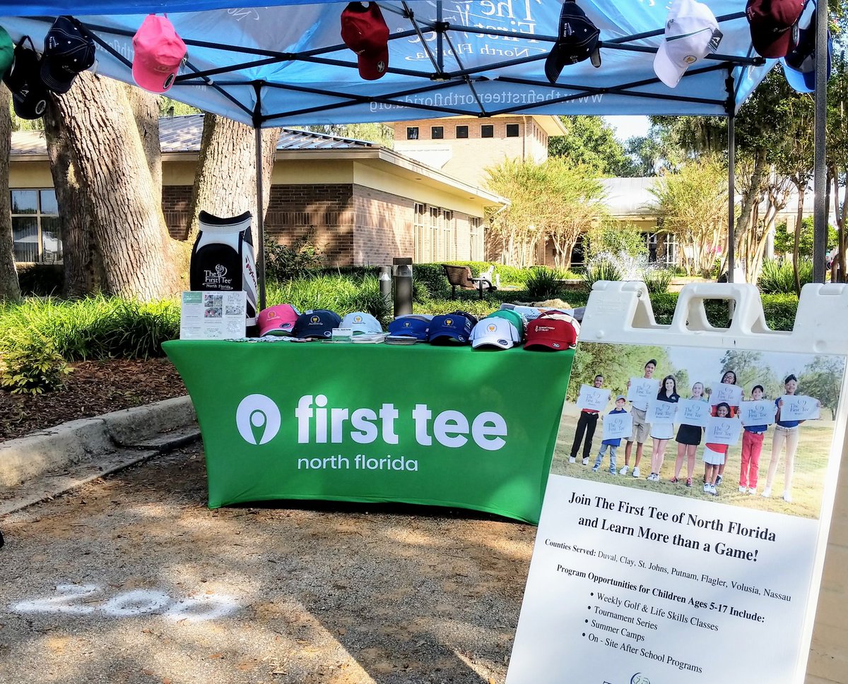 FirstTeeNorthFL's tweet photo. Looks like another great day in #orangepark #claycounty for Day 2 #opfallfest ☀️ Stop by and see us! #firsttee #firstteenorthflorida #juniorgolf #northflorida #jax #staugustine #claycounty https://t.co/6wcr1lPAsx