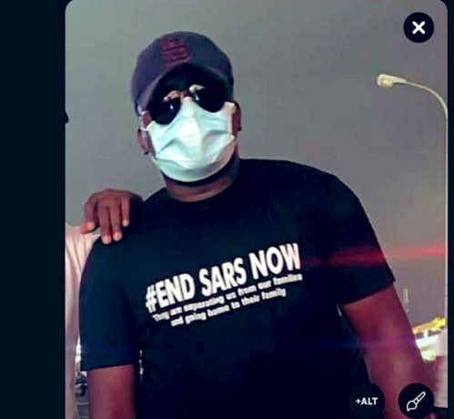 ENDSARSARS's tweet photo. We lost a very jolly good fellow today to the #EndSARS protest in Kubwa... Our guy Tony was butchered with machete by the government paid thugs last night and passed on this morning! 
💔💔💔😡😡😡 https://t.co/ZbMaawzifT