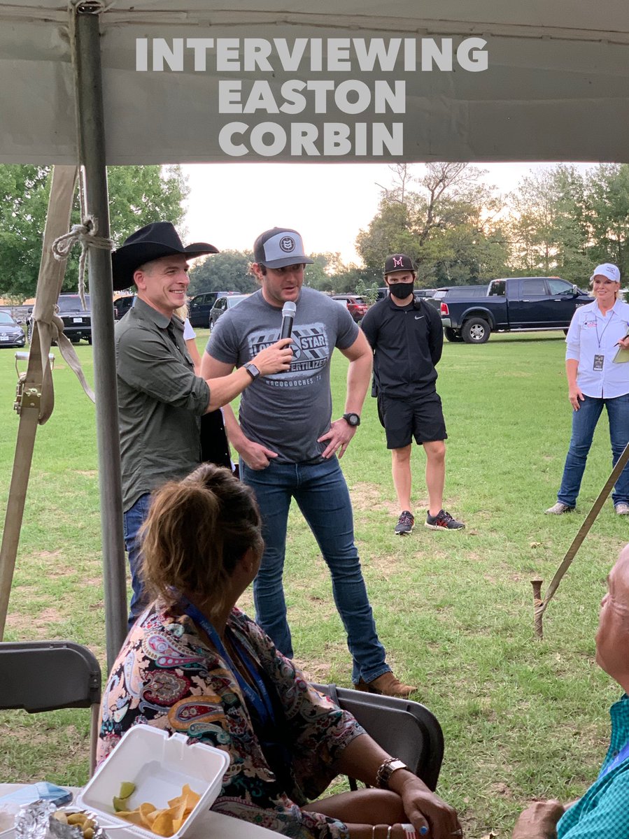JohnnyBHolloway's tweet photo. On stage in front 4,000+ Texans interviewing &amp; introducing country singers Easton Corbin, Sundance Head, Jake Worthington and other artists for the nonprofits 5th annual #BootsForTroops #ConcertInTheCountry! https://t.co/WfZZrmShsr