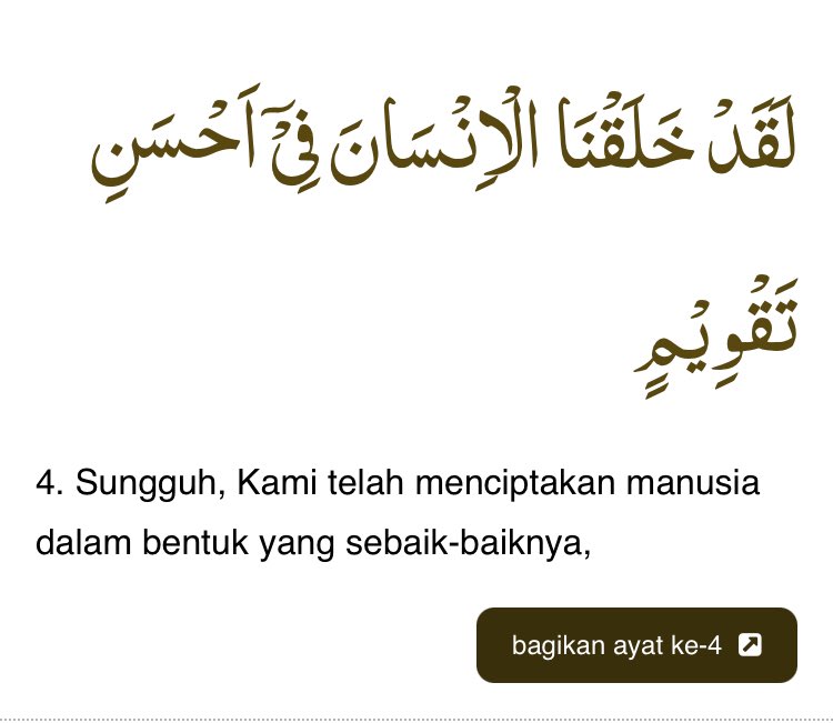 4 surah ayat at tin Surat At