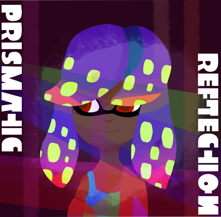 CalamariCrewUp's tweet photo. Taia's album cover, Prismatic Reflection!

#Splatoon #Splatoon3 #スプラトゥーン #スプラトゥーン3 #PrjctS3 https://t.co/SUdaVT5dNQ