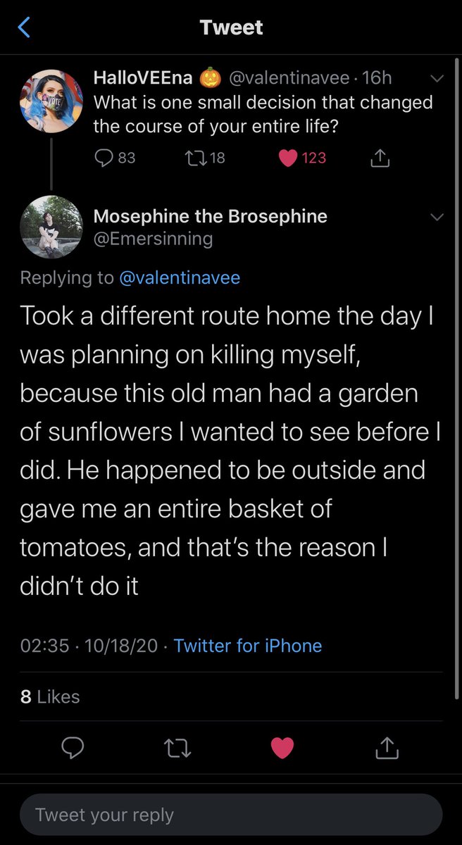 DrChrisNicholas's tweet photo. Of the numerous seemingly insignificant interactions we have with others, some may be more impactful than we’ll ever realize. Small acts of kindness can literally be life saving. https://t.co/UJG3Ah4Foi