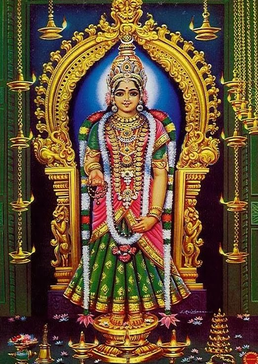 On the southern tip of the Indian subcontinent, overlooking the Bay of Bengal, Arabian Sea and the Indian Ocean, Devi Kanyakumari stands, holding an Aksharmala in her hands!