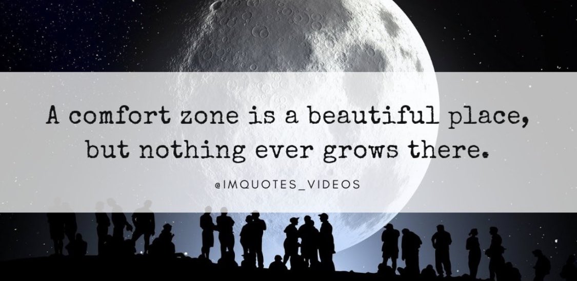 evolve_8's tweet image. Comfort is a drug. Once you get used to it, it becomes addicting. Give a weak man consistent sex,good food,cheap entertainment, and he'll throw his ambitions right out the window. The comfort zone is where dreams go to die.
The risk you're scared to take could change your life.