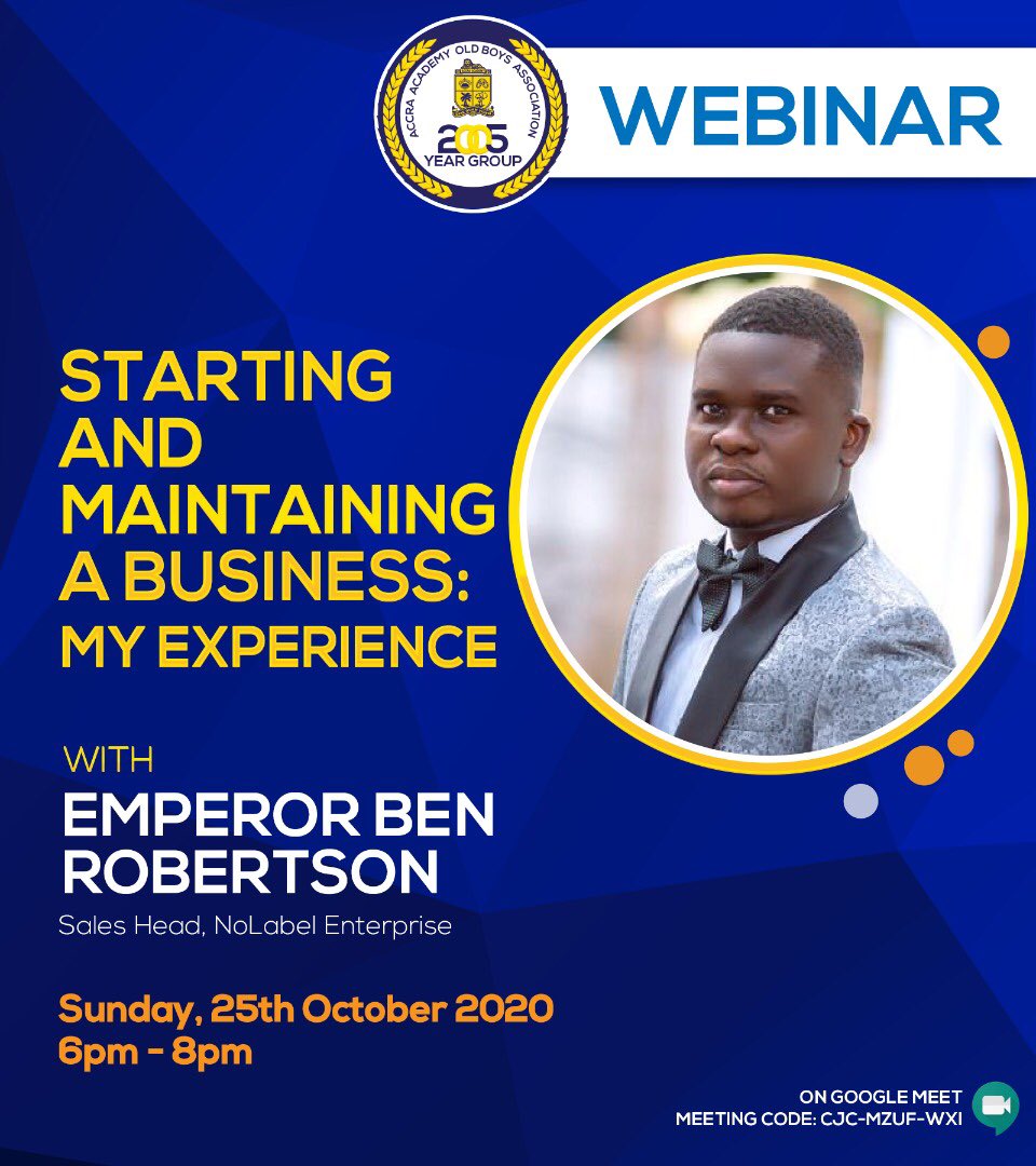 Coming up next week on the Bleoo 2G5 Webinar Series. Make a date with us.
#Bleoo #Webinar