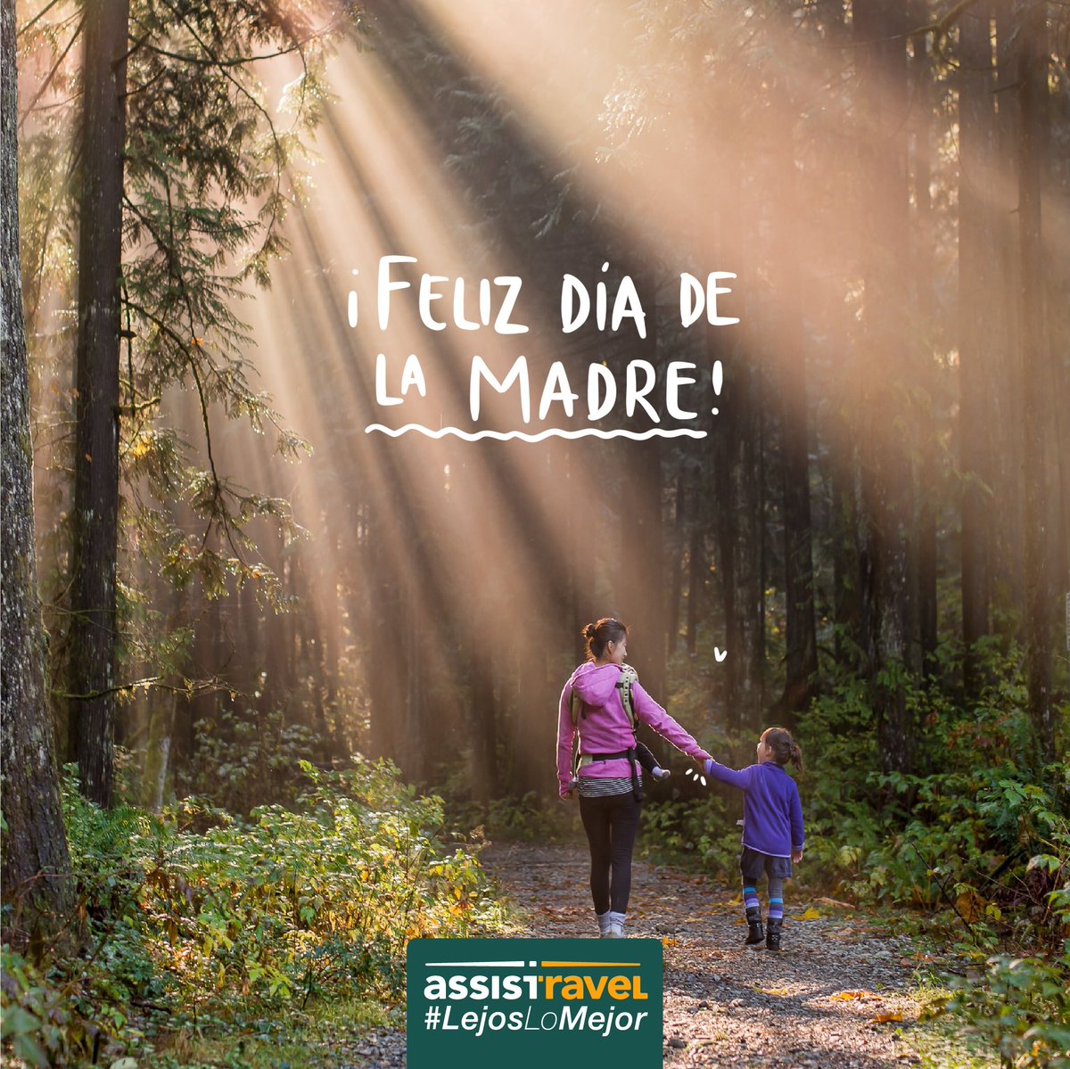 Dame la mano y vamos a darle la vuelta al mundo...Feliz día de la Madre a la única persona que te cuida mejor que nosotros ❤️🤱
#DiaDeLaMadre #Amor #Gracias #Cuidado #Assistravel #LejosLoMejor