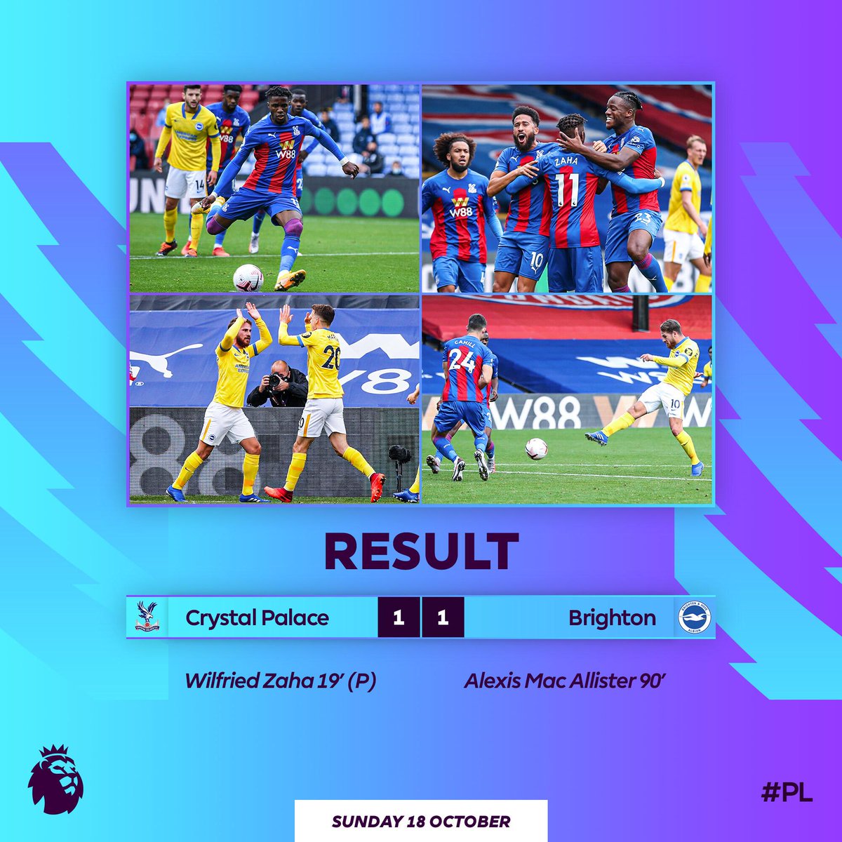 Crystal Palace-Brighton and Hove Albion