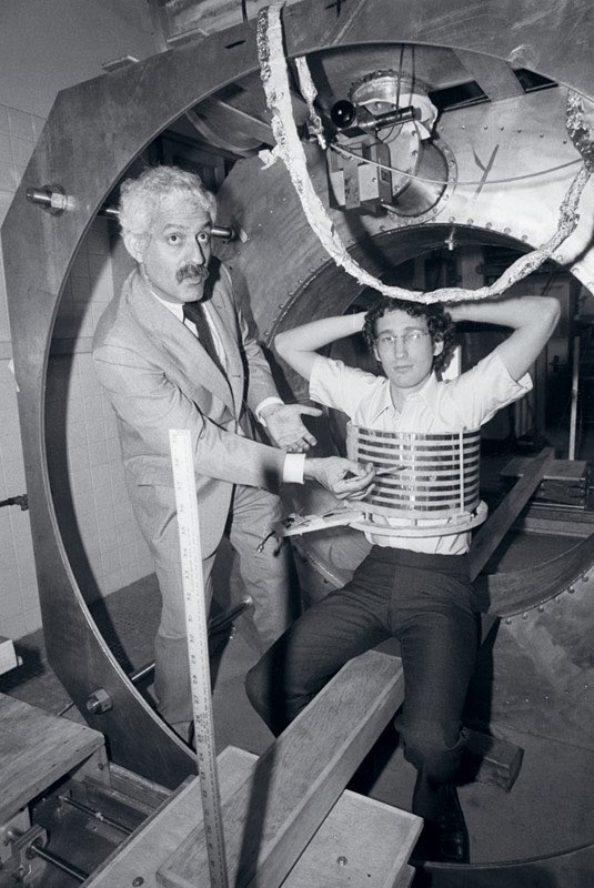 Raymond Damadian invented the first MR scanning machine.