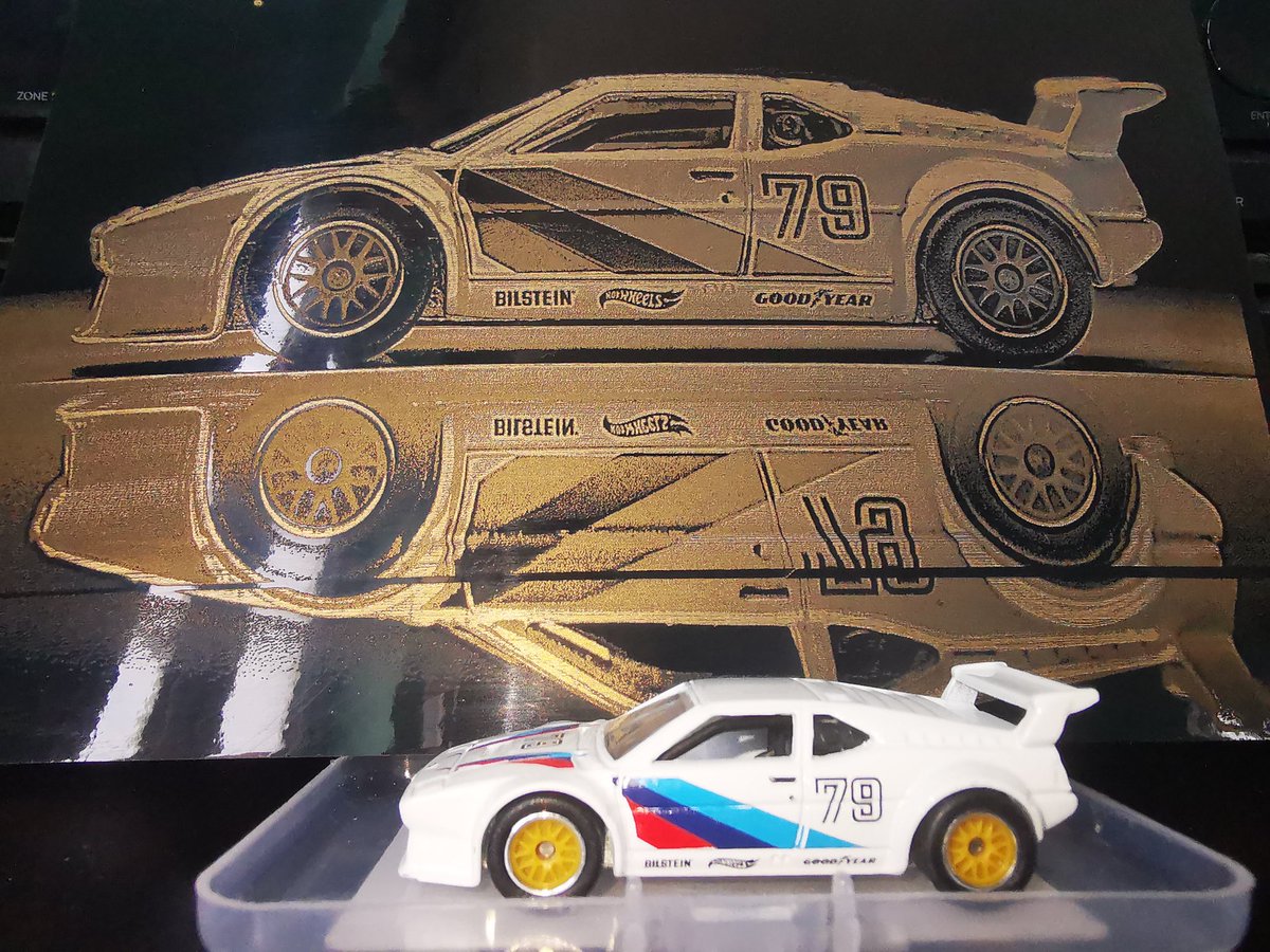 JohnWoo50's tweet photo. Metal etching of a BMW #hotwheels https://t.co/bOp0WZ914F