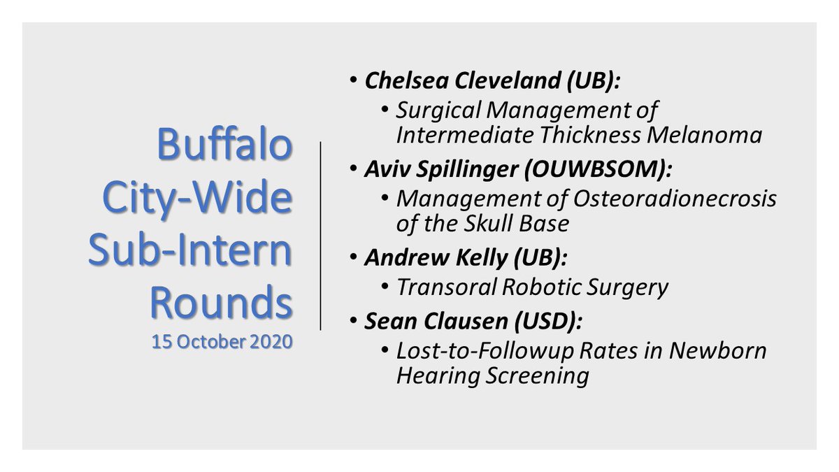 Otolaryngology | UBuffalo tweet media