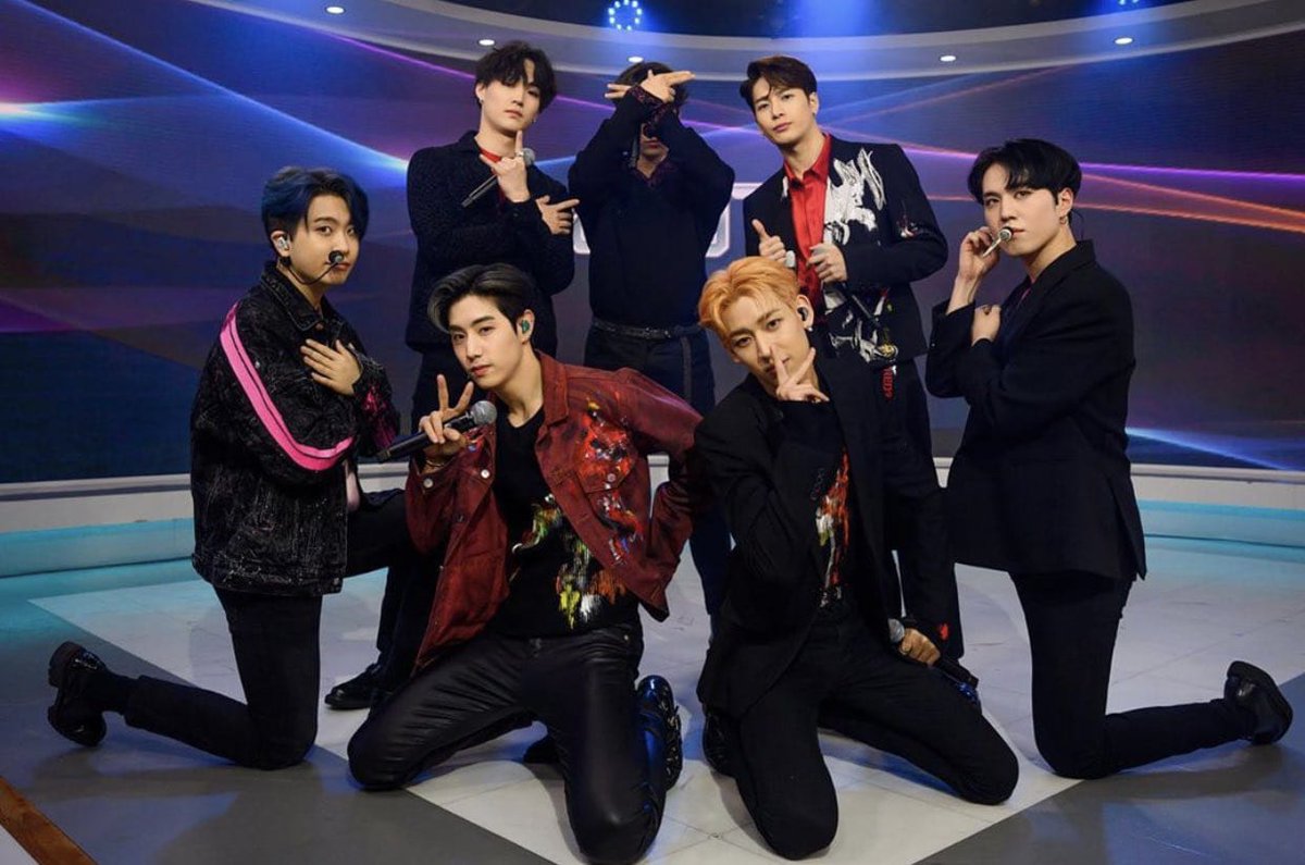 the first Kpop Group that appeared and perform on NBC's Today Show @GOT7Official