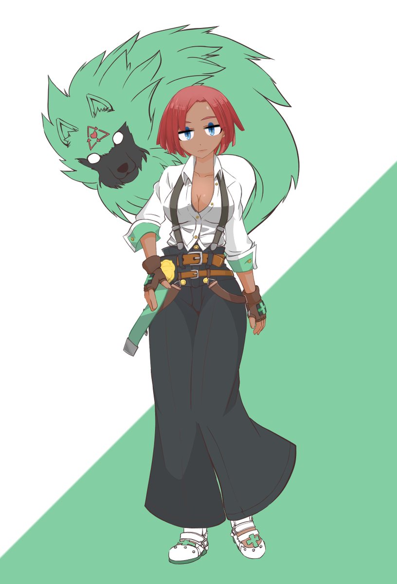 のわっち Live2dモデラー 絵師 ご依頼受付中 はい そんなわけで ギルティギアストライブ発売日決定記念 Facerig対応live2dモデル無料配布イベント の結果はー 新キャラの ジオヴァーナ でした W ヒントの でかい は現在発表されてる 女性