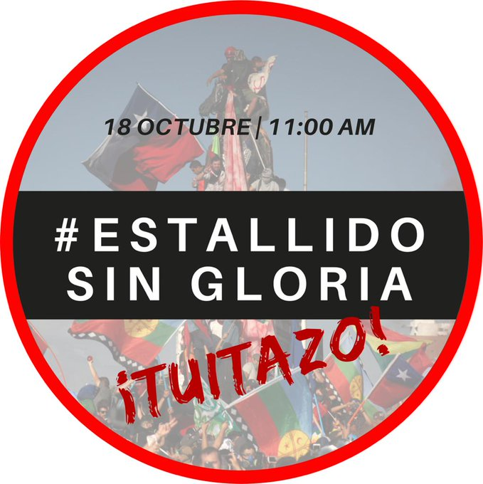TERE_LAprofe73's tweet photo. ESTAMOS EN TUITAZOOOO #EstallidoSinGloria https://t.co/wNAtoMnd7e