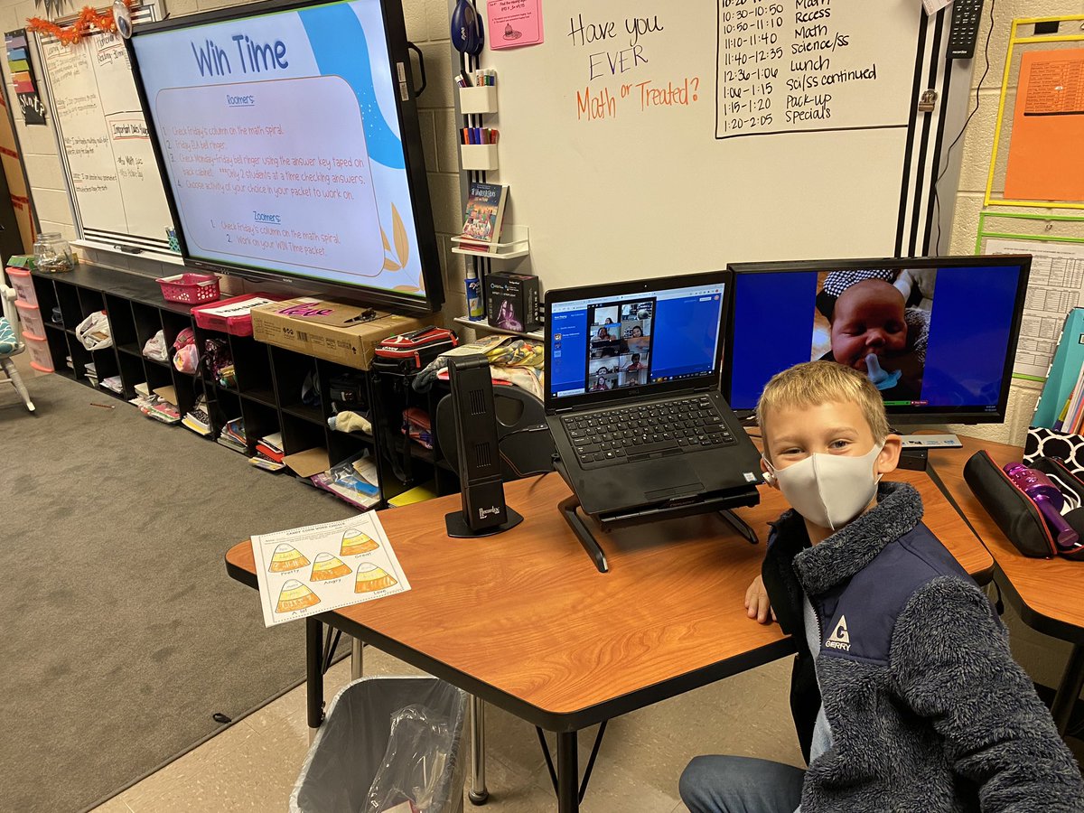 Using wheelofnames.com to choose my zoomers a “roomer BFF” for independent work time has made their days so much better! Letting them be each other’s support &amp; fostering collaboration between the whole class has been a game changer 🙌🏽😍 <a href="/MtnViewES/">Mountain View ES</a> <a href="/ReneeGarriss/">Renee Garriss</a>